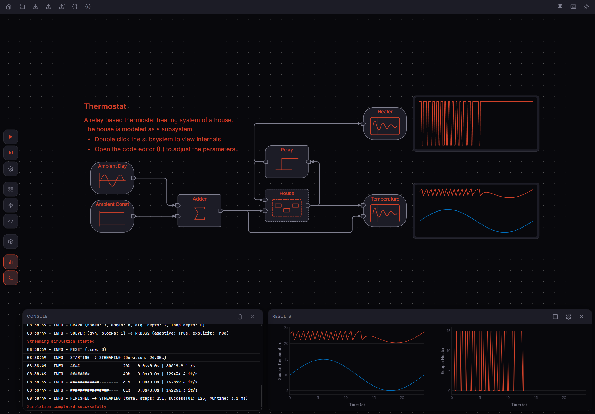 FastSim in PathView, under Pyodide