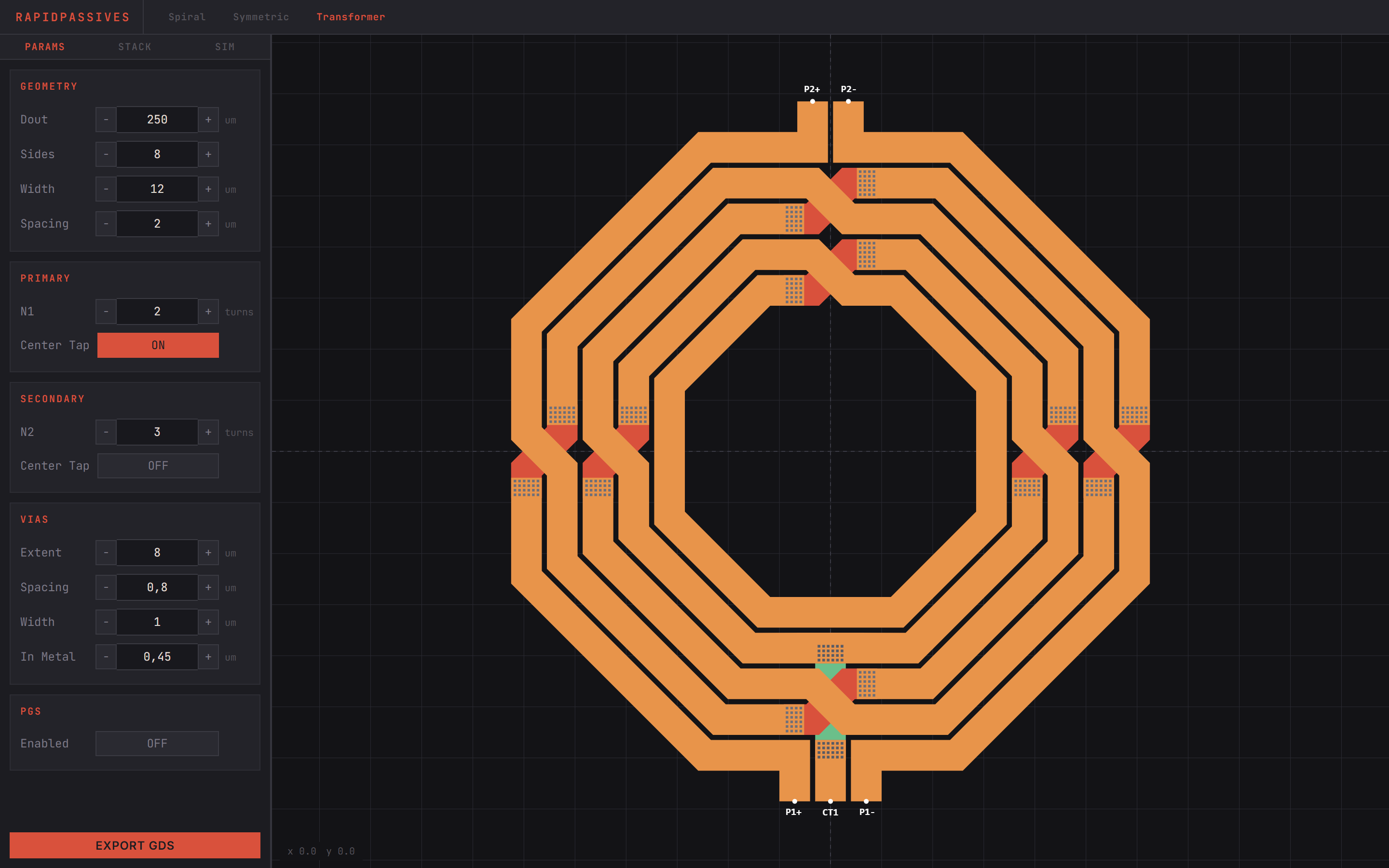 Instanced-WebGL 3D view